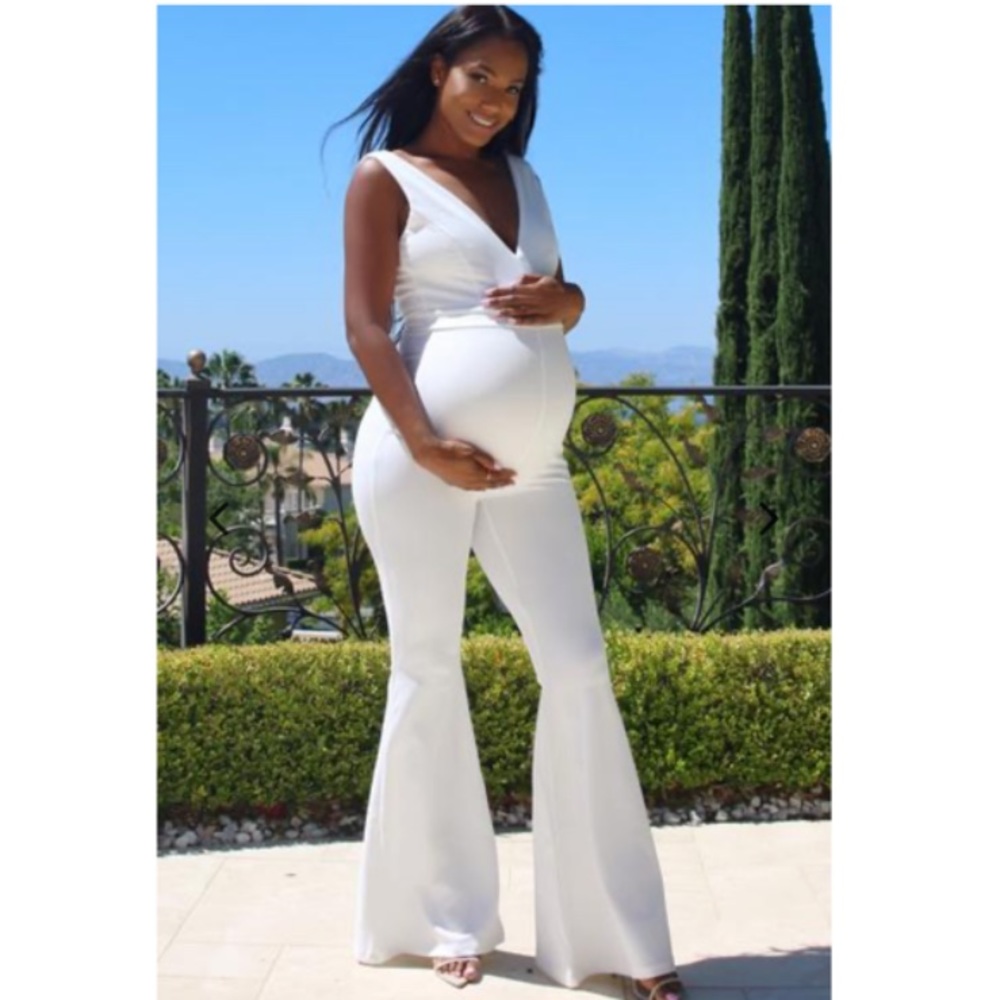 Gabby maternity jumpsuit